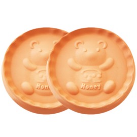 vensovo Terracotta Brown Sugar Keeper - Brown Sugar Bear with Multiple Uses for Food Storage Containers, Reusable and Keeps Sugars Soft, 2 Pack