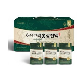 고려홍삼진흥원 6년근 고려 홍삼 진액 녹용 30포 Korea Red Ginseng Promotion Center 6-Year-Old Red Ginseng Extract with Deer Antler 30 Sachets