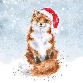Wrendale Designs by Hannah Dale - Festive Fox - Christmas Card Box Set - Pack of 8