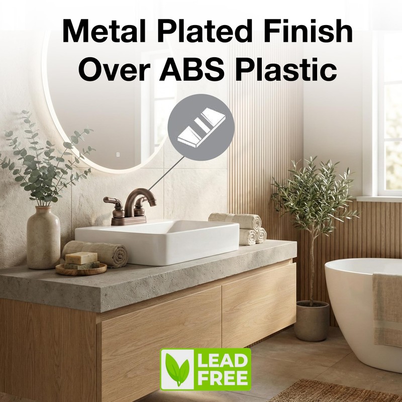 Dura Faucet DF-PL620C-ORB RV Bathroom Sink Faucet - Smooth Turning