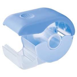 Lihit Lab A261-8 Masking Tape Cutter, 0.6 inch (15 mm) x 2 Bottles, Width 1.2 inches (30 mm), Blue