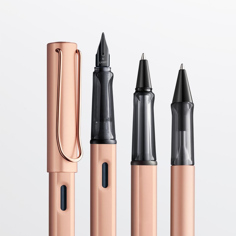 Lamy LX Rau 076 Fountain Pen Rose Gold B...
