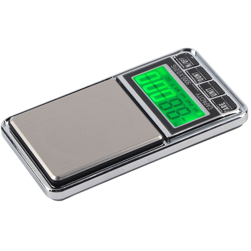 Electronic Jewelry Scale Pocket Digital Carat Scales with Green Backlight