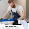 Toilet Waste Pipe Connector 260mm-500mm Toilet Pan Connector Universal WC