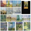 Claude Monet Postcard Set of 30 Claude Monet Oil Paintings