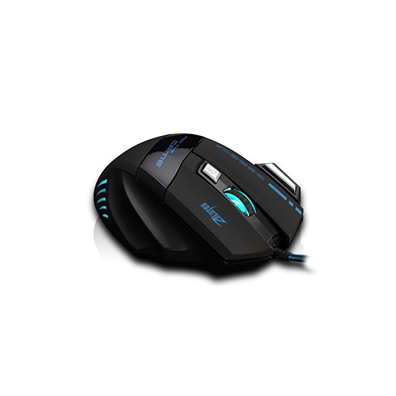 Jiale 2 Pack Zelotes 7200 DPI 7 Buttons Professional LED