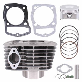 ApplianPar Cylinder and Piston 65.5mm Rings Gaskets Set for Honda SL230 ATC200X XL200 XR200 ATC200 250cc