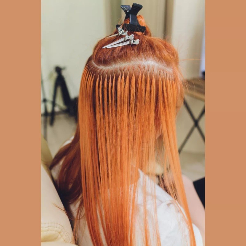 Queratina (keratina) Cristal Para Extensiones De Cabello 1x1