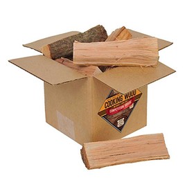 Smoak Firewood’s Cooking Wood Mini Splits - USDA Certified Kiln Dried Wood for Pizza Ovens, Grills, Smokers an BBQing (8inch Pieces, 8-10lbs 729 Cubic in – Pecan)