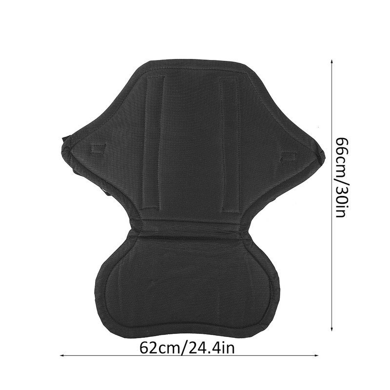 Adjustable Backrest Boating Seat Waterproof Pad Cushioned Back Support for