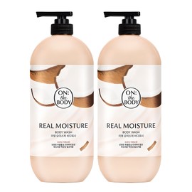 온더바디 리얼 모이스처 바디워시 코코넛 아몬드향, 900g, 2개 On The Body Real Moisture Body Wash Coconut Almond Scent, 900g, 2pcs