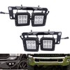 4x 3 Inch 24W Dually LED Fog Light Pods with