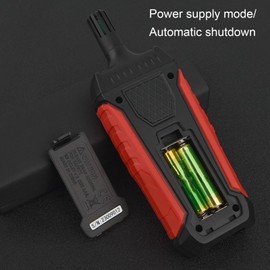 Temperature Humidity Meter, Handheld Thermometer Hygrometer with Ambient, Dew Point, Wet Bulb, High Wet Bulb Thermometer, Celsius/Fahrenheit Display