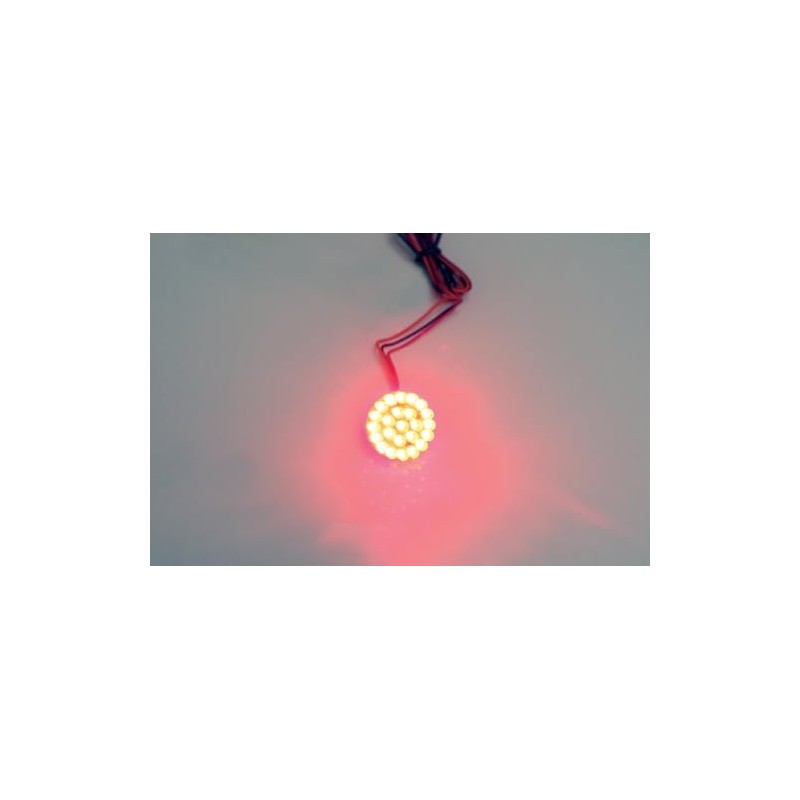 CUSTOM DYNAMICS BULB LED CLSTR 1.25"RED