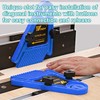 Table Saws Double Featherboard Set, 1 Pair Adjustable Pressure Comb,