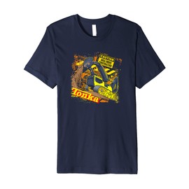 Tonka Construction Bulldozer Loader Truck Epic Logo Premium T-Shirt