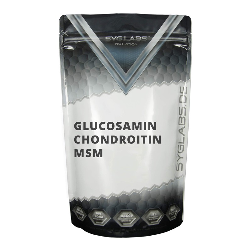 Glucosamin Chondroitin MSM + Vitamin C hochdosiert - 500 Tabletten