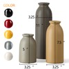 CwlwGO CWLWGO-Ceramic Matte Vase for Home Decor, Modern and Minimalist Decorative Vases Set. Farmhouse Decor,Living Room Tabletop, Bookshelf Centerpiece Decoration,Boho Decor.Matte Multi