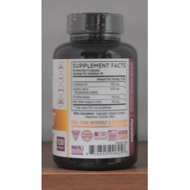 Zhou N.O. Pro with Beet Root Premium Nitric Oxide Support 120 Capsules NO Pro