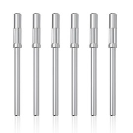 6 Pcs Mandrel Nail Drill Bits,Sanding Bands for Nail Drill,Mini Sanding Bits 3.1 MM 3/32 Shank Mandrel Bit for Acrylic Nails Manicure Pedicure Tool Electric File Machine