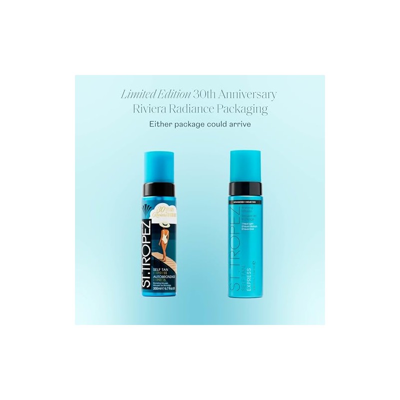 St.Tropez Self Tan Express Bronzing Mousse for Fastest Sunless Tan