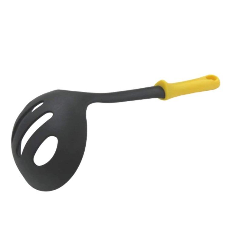 arutexisu [Commercial] Mini Kitchen Nylon Hole 明ki Ladle Yellow