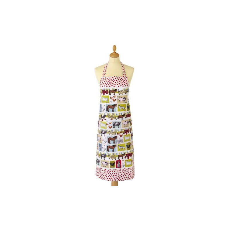 Down On The Farm Cotton Apron
