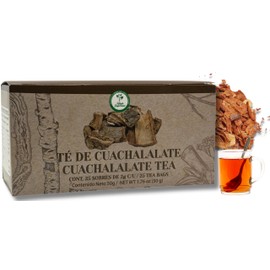Cuachalalate Tea – 25 Tea Bags – 100% Natural Herbal Infusion – Vegan – Traditional Mexican Remedy – Caffeine-Free – Hecho en México – by High Supreme