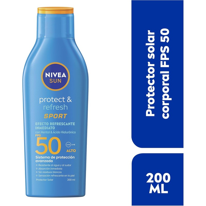 Protector Solar Corporal NIVEA SUN Protect & Refresh Sport En