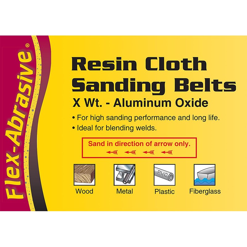 IVY Classic 43050 Flex-Abrasive 3 pulgadas x 18 pulgadas 36