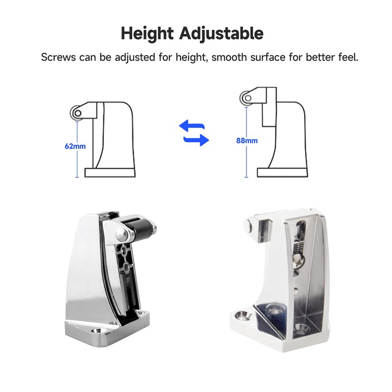 SZRUNZHU Walk in Cooler Door Closer,Freezer latches Commercial Handle,Push to