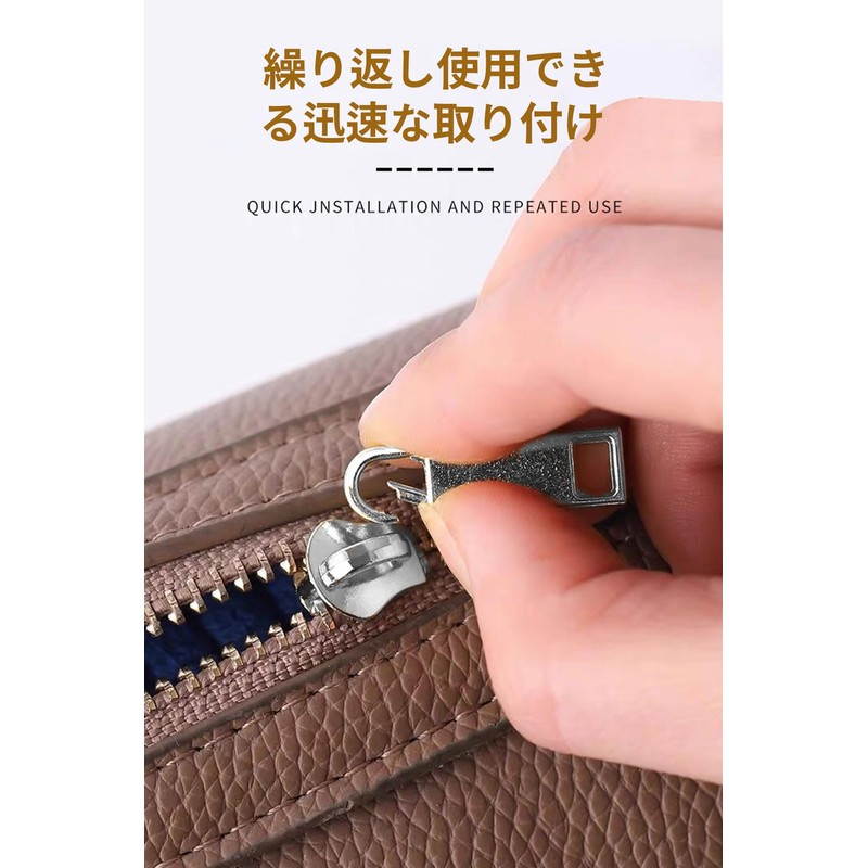 Zipper Pulls Replacement Zipper Repair Kit Chuck Bag Purse Clothes