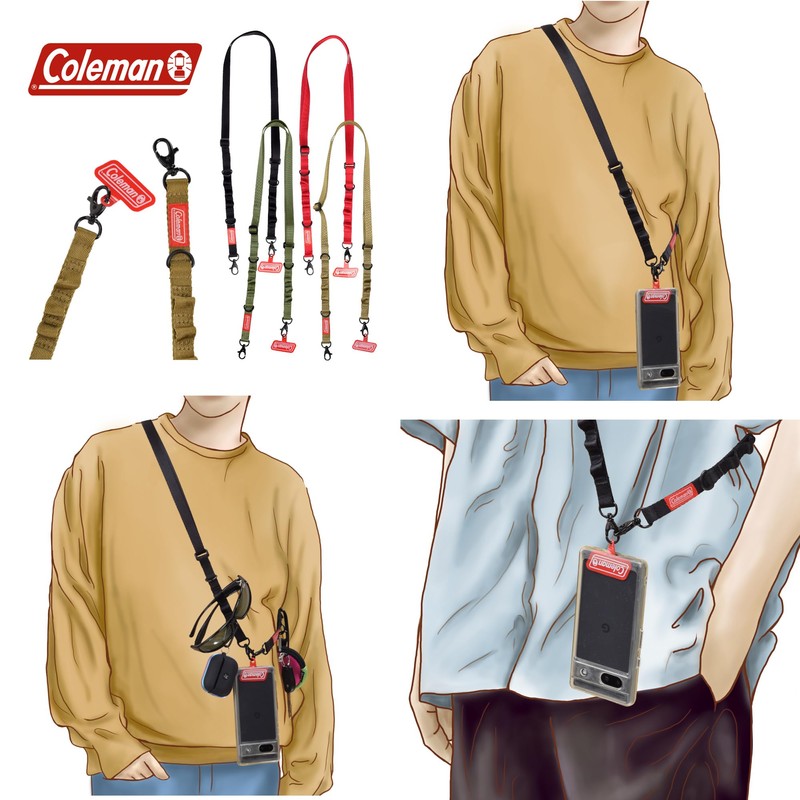 Etsumi VCO-8531 Collaboration Model Hanging Strap, Smart Type, Outdoor Adjuster,