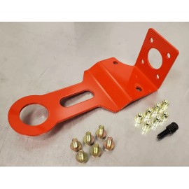 After Dark Speed 97-04 Chevy C5 Corvette Z06 Red Front Bumper Racing Track Bolt-On Tow Hook