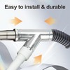 4 Inch Duct Splitter, 3 Way Duct Hose Connector 45
