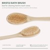 N/A ECO Body Back Bath Brush - Shower Brush with