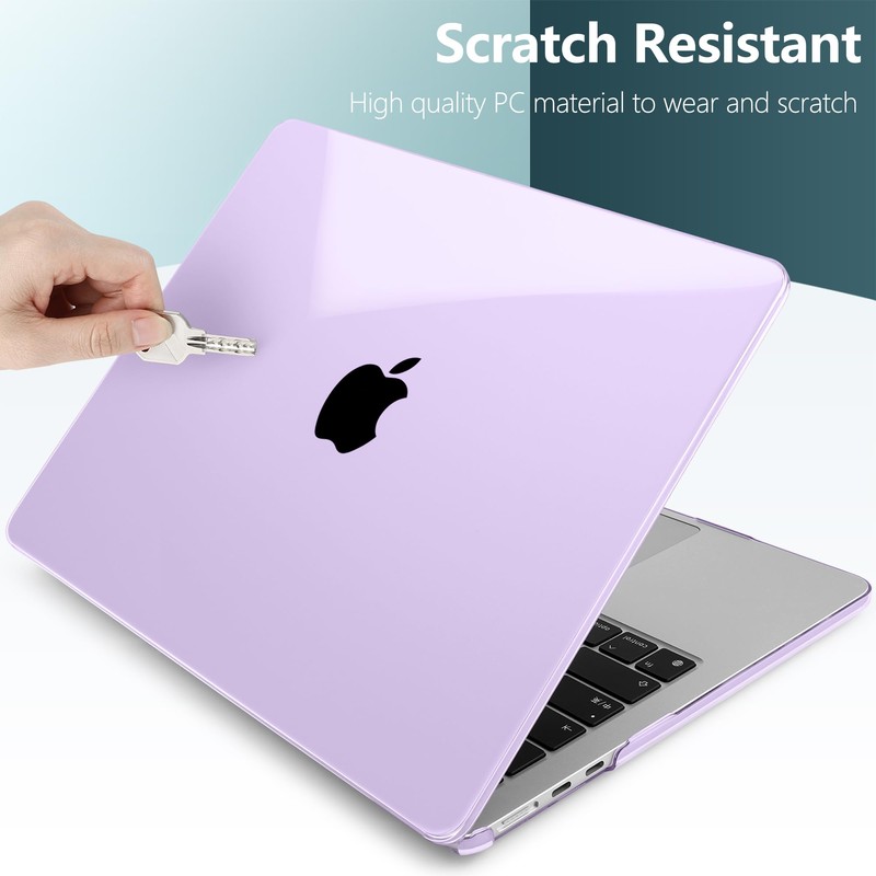 TWOLSKOO Compatible with M4 MacBook Air 15 inch Case 2025-2023