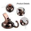 Thyonta 2PCS Wall-Mounted Vacuum Suction Cup Hooks Powerful No-Punch Vacuum