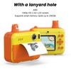 Kids Printing Camera 2.4in LCD Screen Dual Lens HD 1080P