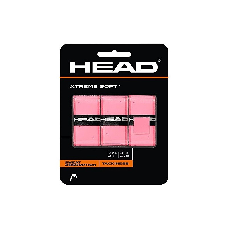HEAD Xtreme Soft Tennis Racquet Overgrip - Cushioned, Moisture-Absorbing, Non-Slip