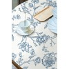 Safiyya Peel and Stick Wallpaper Floral Birds Contact Paper Blue