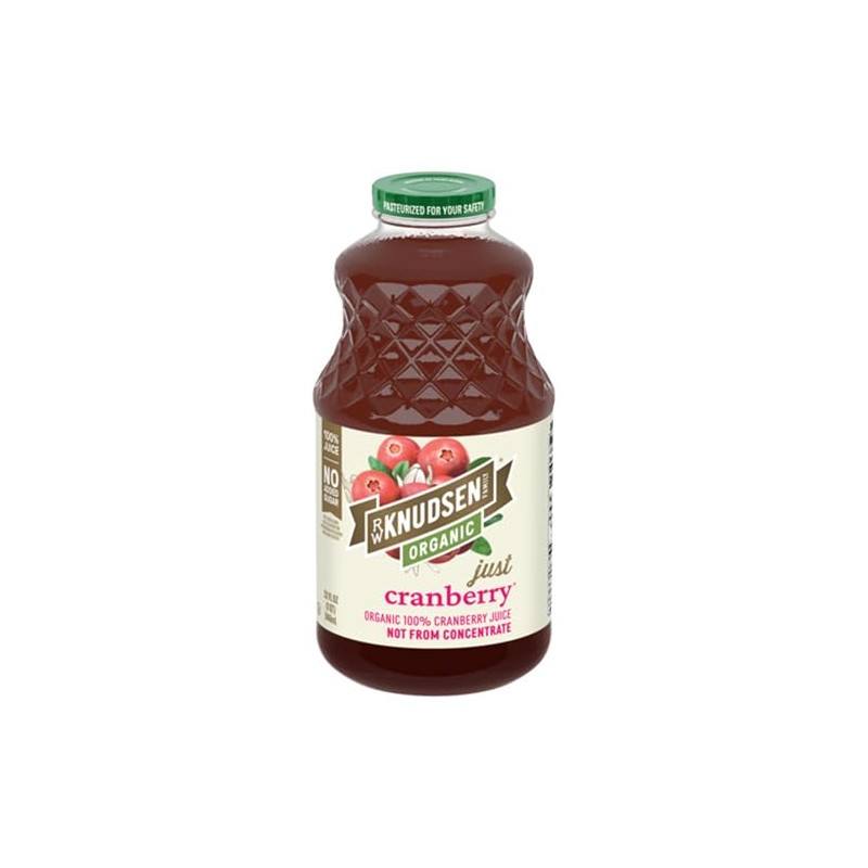 RW Knudsen, Juice Just Cranberry Organic, 32 Fl Oz