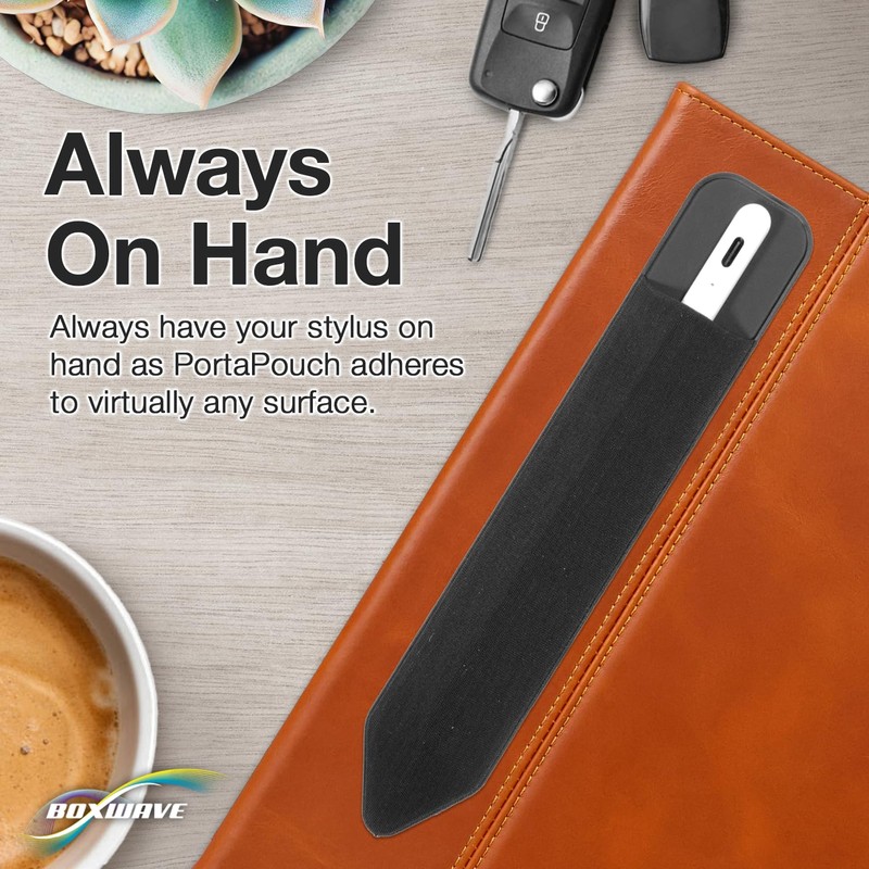 BoxWave Stylus Pouch Compatible with Remarkable 2 - Stylus PortaPouch,