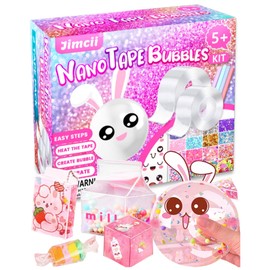 Nano Tape Bubble Kit for Kids, Squishy Maker Making Kit, Nano Tape Bubbles with Box
