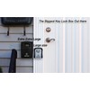 Iron Lock® XXL Wall Mount Key Lock Box for Keys