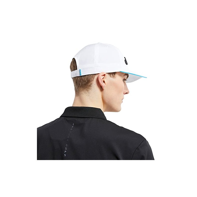 Ellesse Men's Pineta Flat Peak Baseball 3D Sticked Golf Cap,