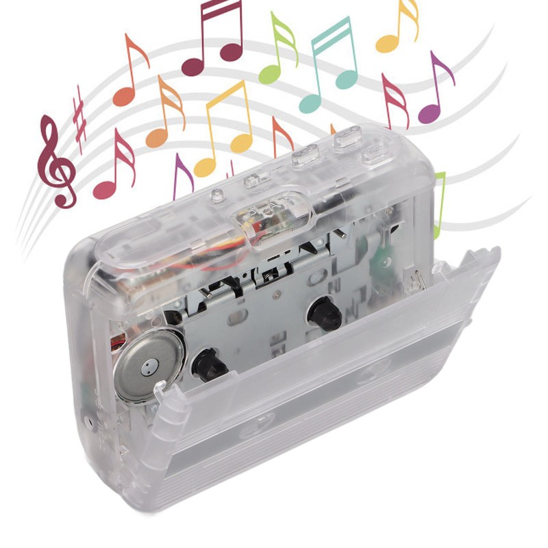 TON007B Portable Cassette Players Mini Stereo Bluetooth Cassette Playing Equipment