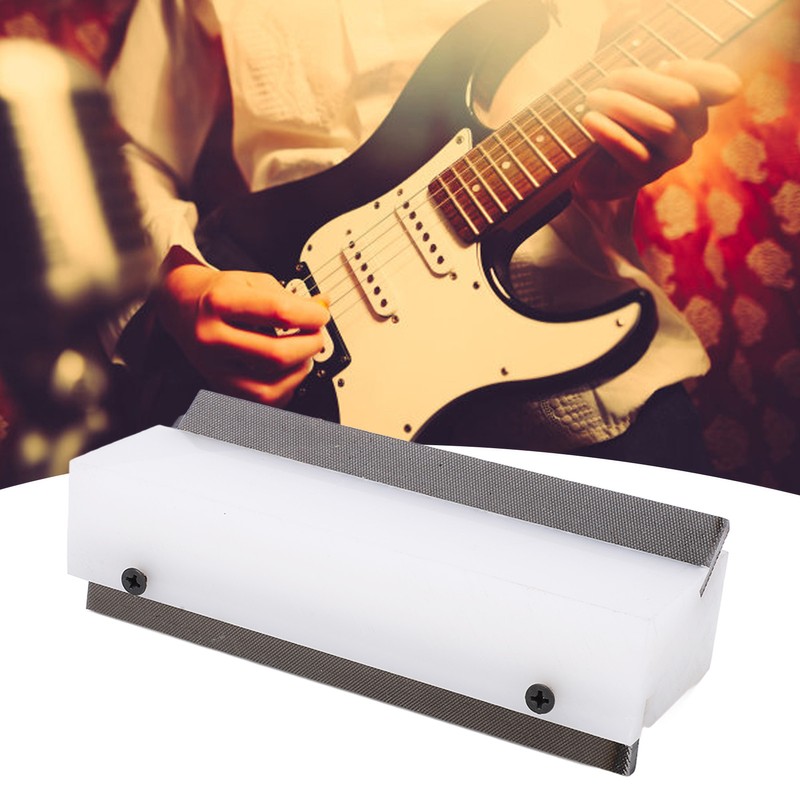 Guitar Fret Sanding Tool Plastic Metal High Efficiency Fret Polishing