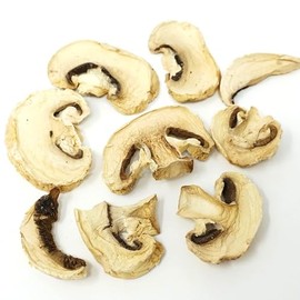 Essential Spice Dried Sliced White Button Mushrooms – Premium Quality, Mild & Savory Flavor – Ideal for Soups, Sauces, Stir-Fries & Pasta – Easy to Rehydrate, Great Pantry Staple (1 lb)
