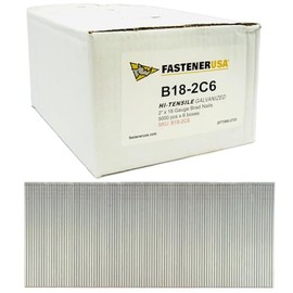 2" Brad Nails 18GA GALV 30,000ct